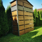 Wiata śmietnikowa 1,5m x 0,5m