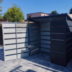 Wiata śmietnikowa 1,8m x 1m - obrazek 2