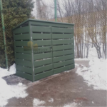 Wiata śmietnikowa 2,5m x 1,2m - obrazek 6