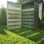 Wiata śmietnikowa 1,5m x 0,5m - obrazek 2