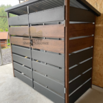 Wiata śmietnikowa 2m x 1m - obrazek 3