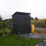 Wiata śmietnikowa 1,5m x 1m