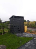 Wiata śmietnikowa 1,5m x 1m