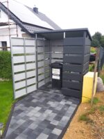 Wiata śmietnikowa 1,5m x 1m - obrazek 3