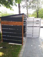 Wiata śmietnikowa 3m x 1,5m - obrazek 4