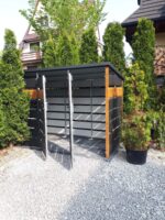 Wiata śmietnikowa 2,6m x 1,2m - obrazek 3