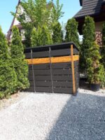 Wiata śmietnikowa 2,6m x 1,2m