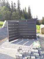 Wiata śmietnikowa 3m x 2,5m - obrazek 2