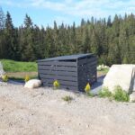 Wiata śmietnikowa 3m x 2,5m