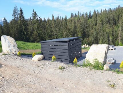 Wiata śmietnikowa 3m x 2,5m