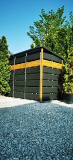 Wiata śmietnikowa 2,6m x 1,2m - obrazek 7