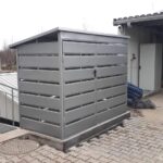 Wiata śmietnikowa 2,5m x 1,2m