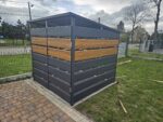 Wiata śmietnikowa 2m x 2m