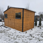 Schowek ogrodowy 4m x 2,4m