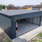 Garaż premium 6m x 5,8m + wiata 3m x 4m