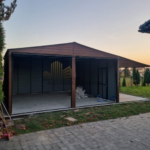 Garaż premium 6m x 6m + 3m wiaty