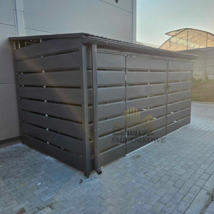Wiata śmietnikowa 4m x 2,1m