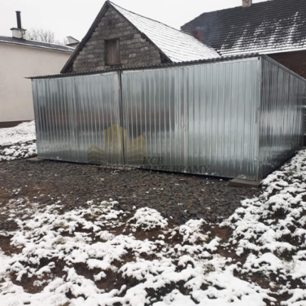 Garaż standardowy podwójny 3m x 5m