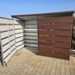 Wiata śmietnikowa 2.6m x 1m - obrazek 3