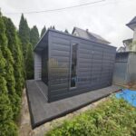 Schowek ogrodowy 4x3 z wiatka - obrazek 2