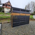 Wiata Śmietnikowa 2.6x1.2 - obrazek 5
